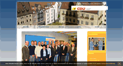 Desktop Screenshot of cduhn.de