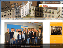 Tablet Screenshot of cduhn.de